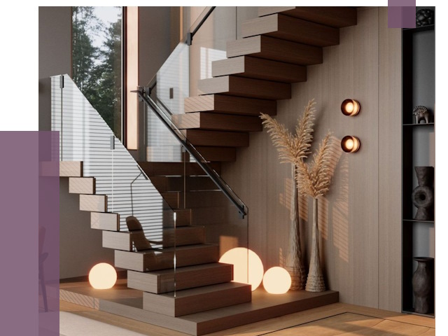 Изготовление и монтаж лестниц в Назарове от 87363 руб. | ПРОЛЁТ-Нрв