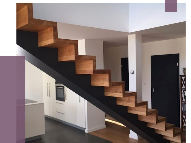 Изготовление деревянных лестниц в Назарове от 87363 руб. | ПРОЛЁТ-Нрв