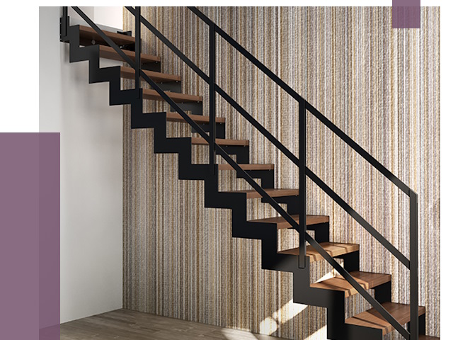 Изготовление металлических лестниц в Назарове от 48821 руб. | ПРОЛЁТ-Нрв