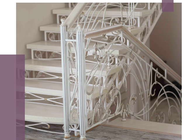 Изготовление кованых лестниц на заказ в Назарове от 87363 руб. | ПРОЛЁТ-Нрв