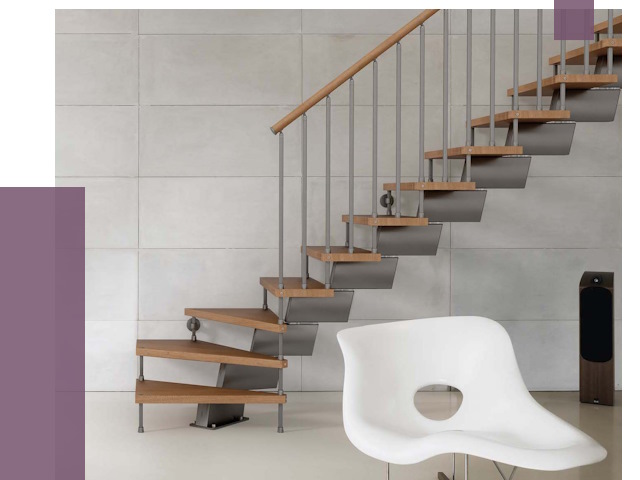 Монтаж модульных лестниц в Назарове от 6372 руб. 