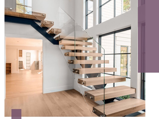 Монтаж модульных лестниц в Назарове: срок, качество, гарантия