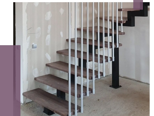 Монтаж лестниц на больцах в Назарове от 8428 руб. — надежно| ПРОЛЁТ-Нрв