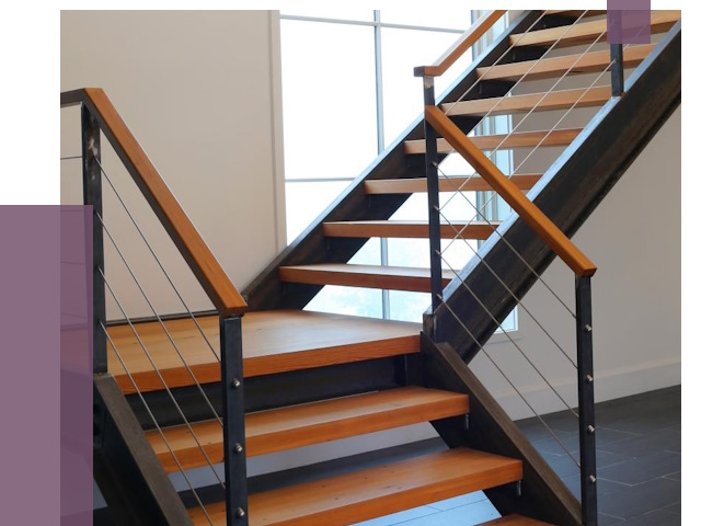 Изготовление лестниц на металлокаркасе в Назарове от 19014 руб. | ПРОЛЁТ-Нрв