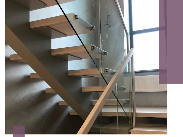 Изготовление лестниц на монокосоуре в Назарове с монтажом и гарантией