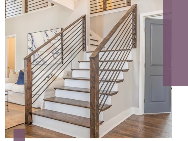 Лестницы для коттеджа под ключ в Назарове — изготовление и монтаж