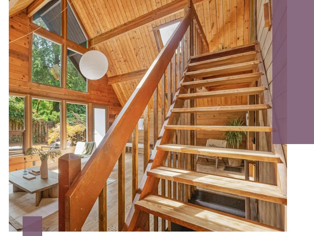 Лестницы для дачи под ключ в Назарове — изготовление и монтаж