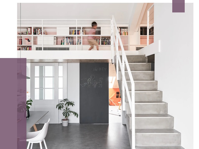 Лестницы для двухуровневой квартиры в Назарове от 177296 руб. | ПРОЛЁТ-Нрв