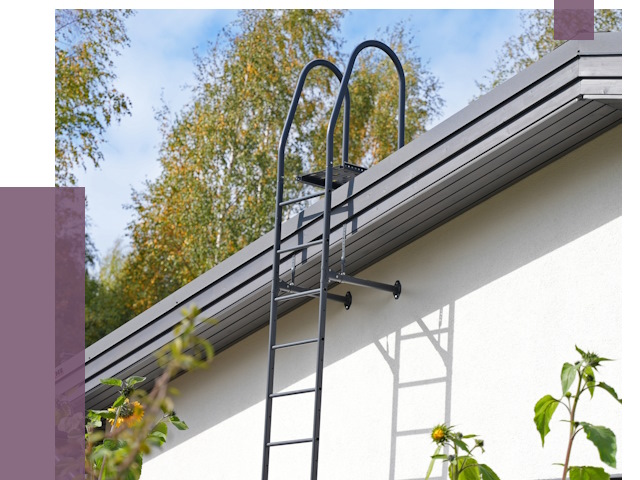 Лестницы на крышу в Назарове от 19220 руб. — монтаж и монтаж ПРОЛЁТ-Нрв