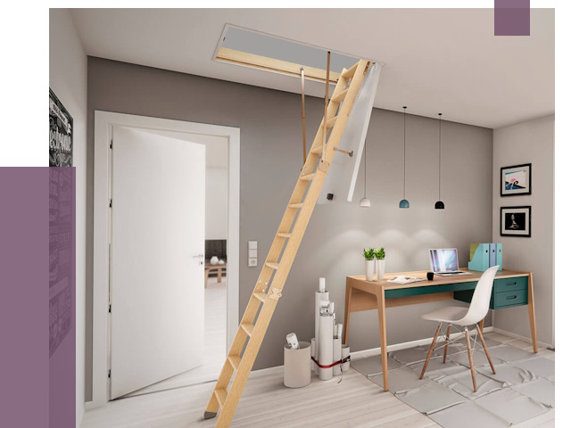 Чердачные лестницы в Назарове — от 14646 руб. | ПРОЛЁТ-Нрв