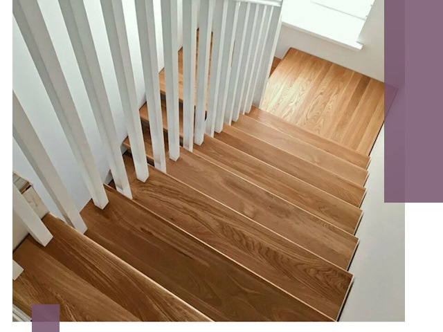 Лестницы из бука в Назарове: изготовление, монтаж и демонтаж