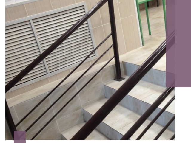 Изготовление перил из металла под ключ в Назарове