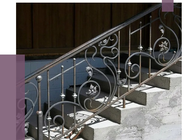 Кованые перила в Назарове от 8736 руб. под ключ — качество от ПРОЛЁТ-Нрв