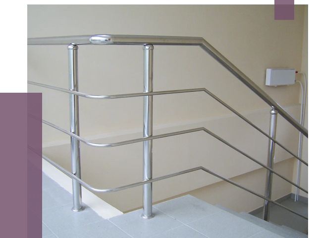 Алюминиевые перила в Назарове от 6372 руб. под ключ | ПРОЛЁТ-Нрв