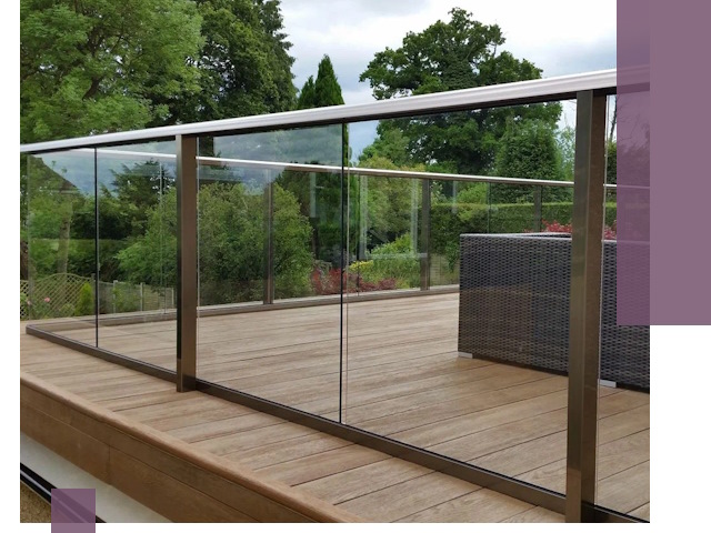 Алюминиевые перила на заказ в Назарове — монтаж и гарантия