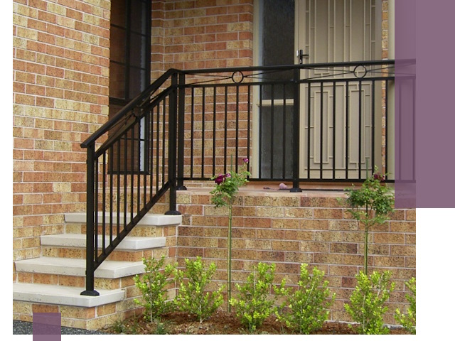 Уличные перила из металла под ключ в Назарове