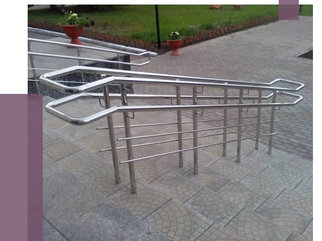 Перила для инвалидов в Назарове от 7626 руб. под ключ | ПРОЛЁТ-Нрв