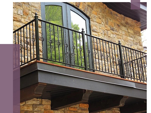 Балконные ограждения в Назарове от 8068 руб. — купить | ПРОЛЁТ-Нрв