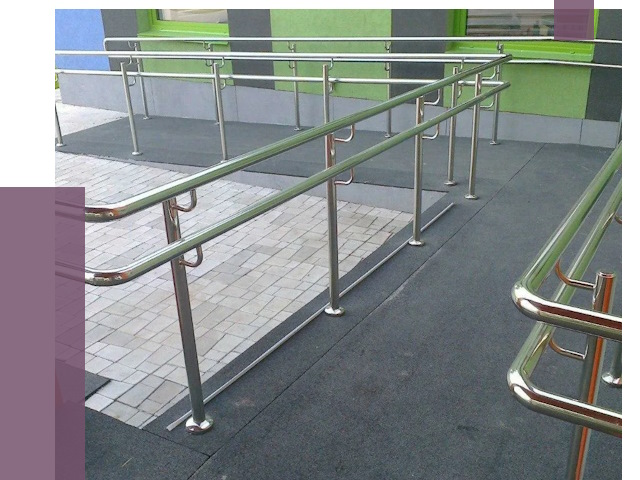 Ограждения пандусов в Назарове от 4368 руб. монтаж | ПРОЛЁТ-Нрв