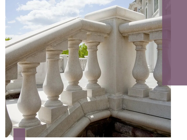 Балюстрады из металла и камня под ключ в Назарове