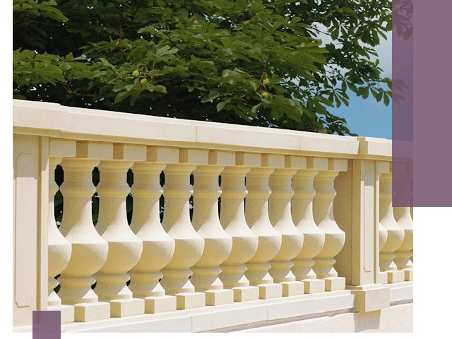 Установка балюстрады в Назарове: изготовление и монтаж под ключ