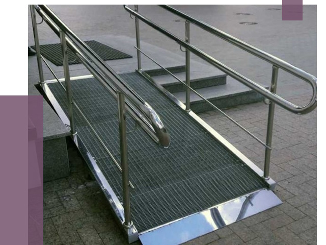 Монтаж пандусов для инвалидов в Назарове от 8654 руб. под ключ | ПРОЛЁТ-Нрв