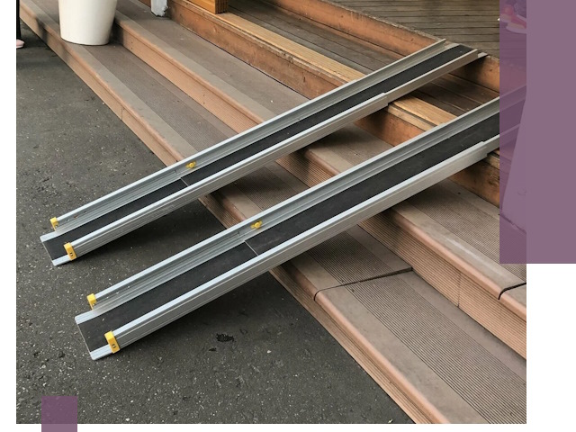 Телескопические пандусы под ключ в Назарове — изготовление и монтаж