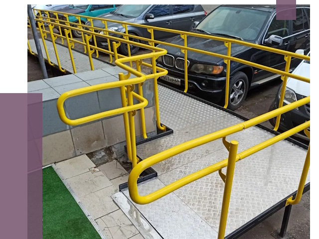 Стационарные пандусы в Назарове от 12334 руб. | ПРОЛЁТ-Нрв