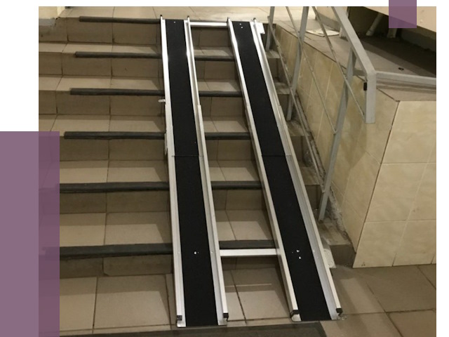 Установка пандуса в подъезд в Назарове от 8017 руб. под ключ | ПРОЛЁТ-Нрв