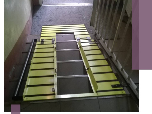 Профессиональный монтаж пандуса в подъезд в Назарове