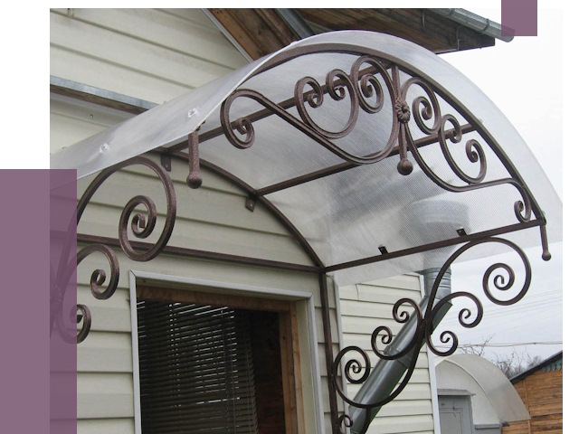 Изготовление козырьков в Назарове от 7400 руб. — заказать | ПРОЛЁТ-Нрв