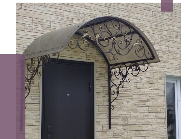 Ремонт козырьков в Назарове от 7452 руб.  | ПРОЛЁТ-Нрв