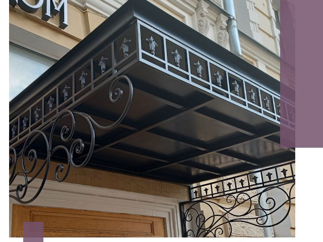 Ремонт козырьков и навесов в Назарове — быстро и качественно