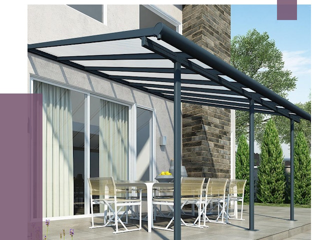 Навесы пристенные в Назарове от 9147 руб. — монтаж и установка | ПРОЛЁТ-Нрв