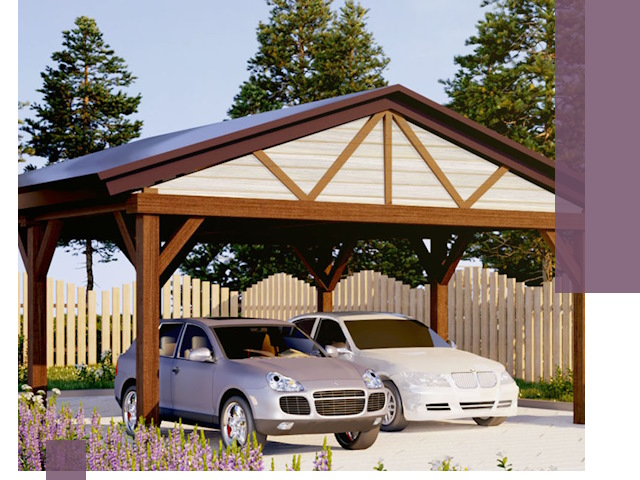 Навесы для автомобиля в Назарове — изготовление и монтаж