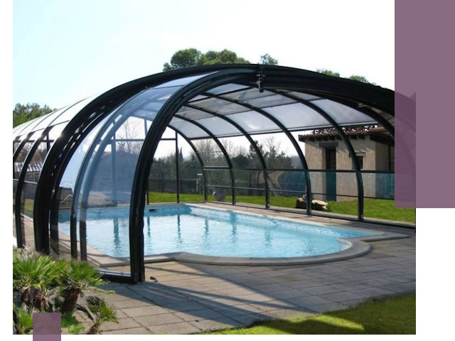 Навесы для бассейна в Назарове: изготовление и монтаж под ключ