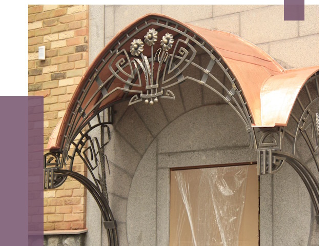 Арочные козырьки в Назарове от 14646 руб. 