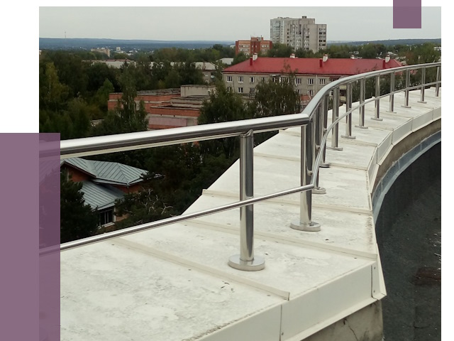 Парапеты и ограждения кровли в Назарове от 4985 руб. 