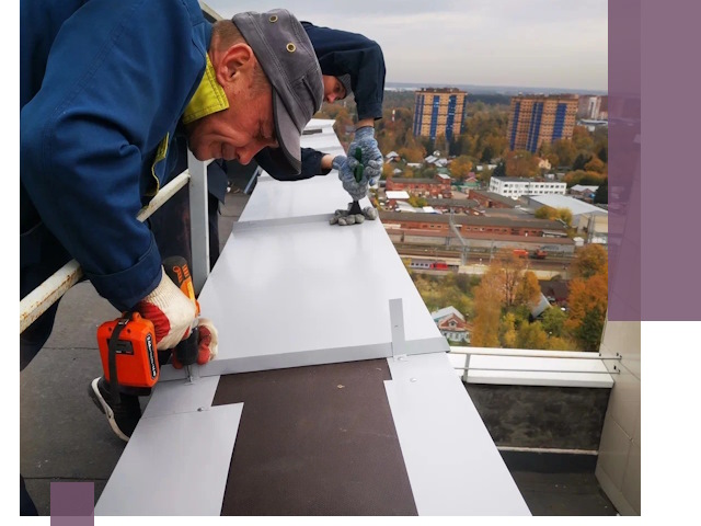 Монтаж парапетов в Назарове — установка прочных металлических ограждений