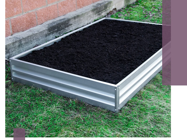 Металлические бордюры для грядок в Назарове: прочность и аккуратность