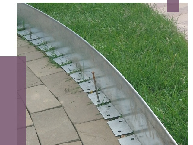 Металлические бордюры для тротуаров в Назарове от 8736 руб.