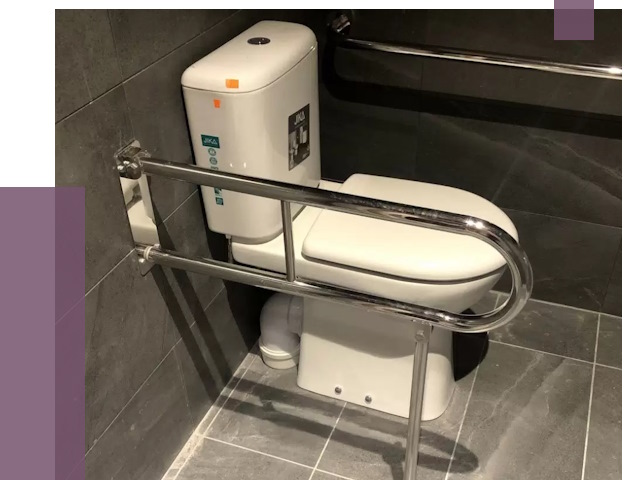 Поручни для санузлов в Назарове от 4317 руб.  | ПРОЛЁТ-Нрв