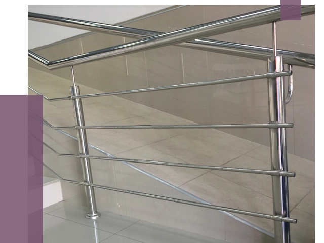 Изготовление поручней из нержавеющей стали в Назарове